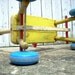 Vintage Playskool Wooden Giraffe Ride On Toy