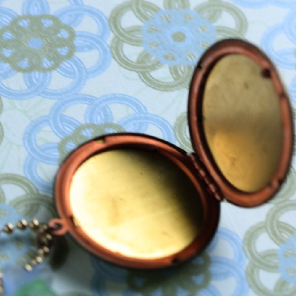 Locket pendant Necklace with Vintage pastel Cassette tape -- Mixtape -- Totally 80s