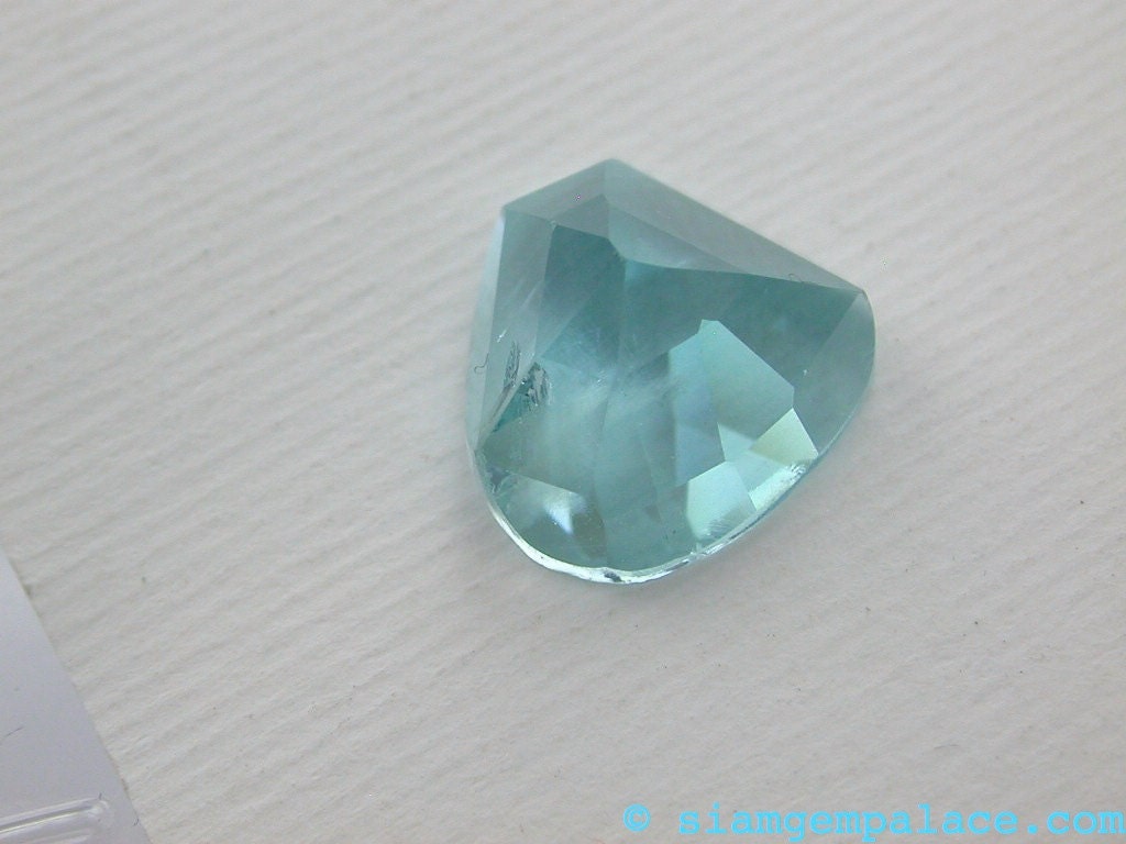 BLUE TOPAz. Tavernier Antique Cut. RoCk CAnDy GeM. Blue . 1 pc. 8.44 cts. 12mm (BT229)