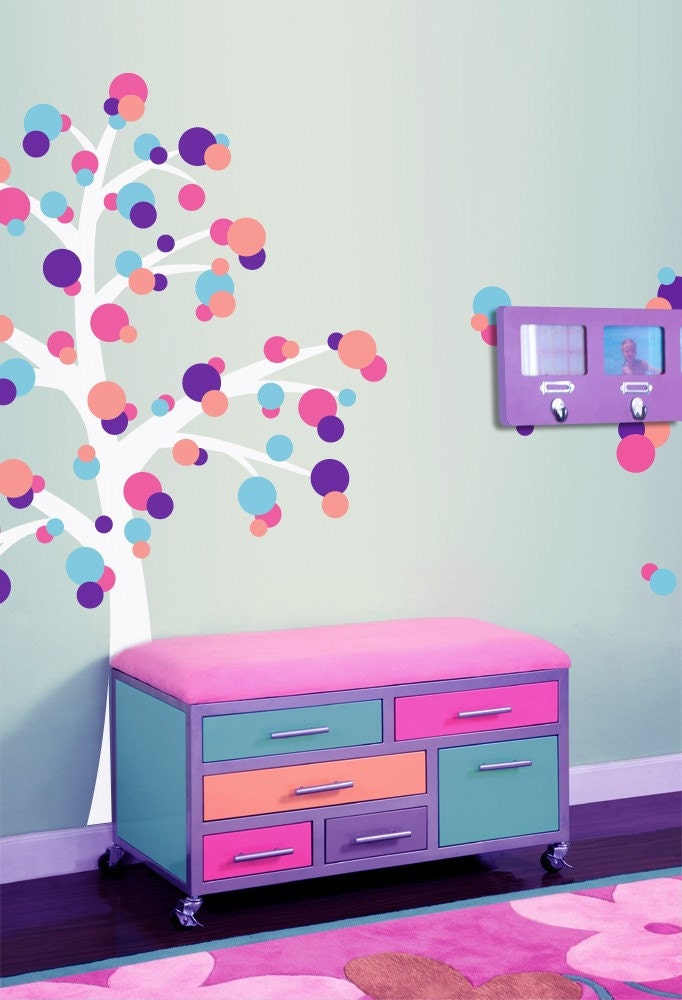 Polka Dot Tree - Vinyl Wall Decor