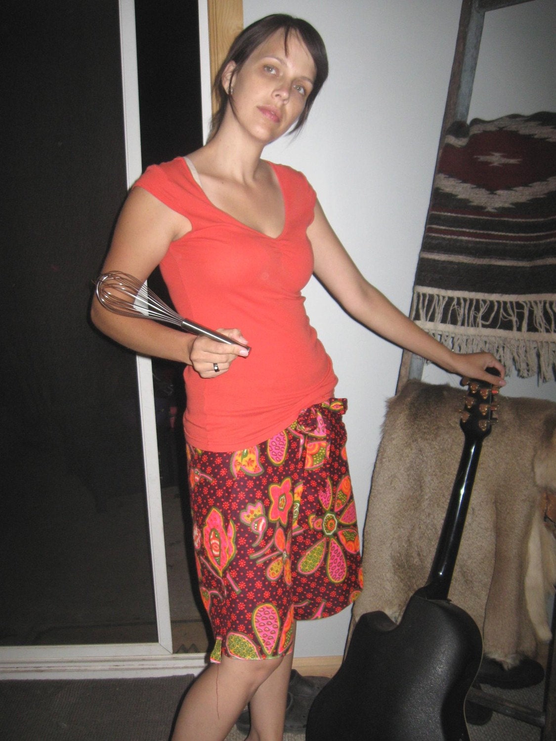 Wraparound Sue 70s Shorts
