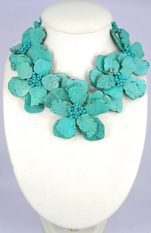 bridesmaid gifts,beadwork necklace,bib necklace,statement necklace,Beaded Jewelry,turquoise necklace ,choker necklace With Turquoise