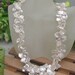 Bridesmaid Gifts,Beaded Jewelry,Bridesmaid Jewelry,Pearl Necklace - Double Strand Necklace With White Reborn Keshi Freshwater Pearl