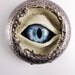 Reserved for a Very Special Customer Greg - Steampunk Necklace Sightmares Opal Eye -by Dr Brassy Steampunk