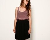 35% off sale-  Women purple silk blouse, sexy fall fashion for women