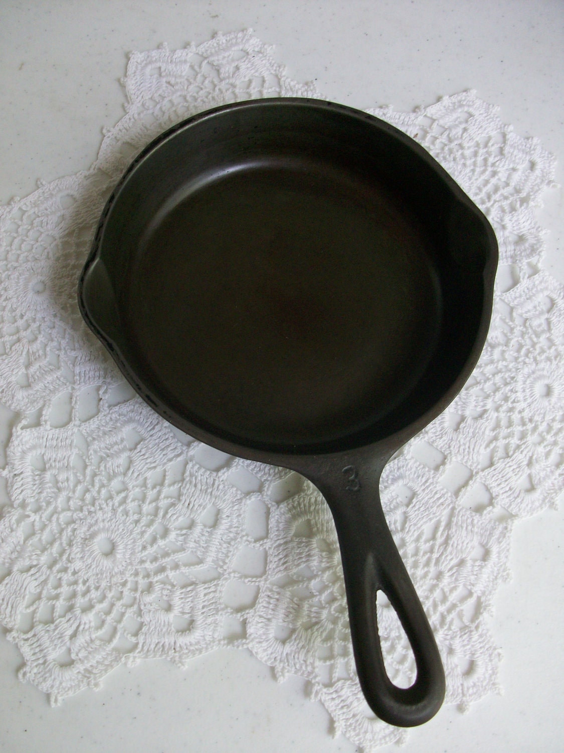 Small Heavy Cast Iron Skillet Wagnerware Sidney