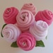 Baby Bouquet - The Blossom - Baby Shower Gift - Washcloth Roses