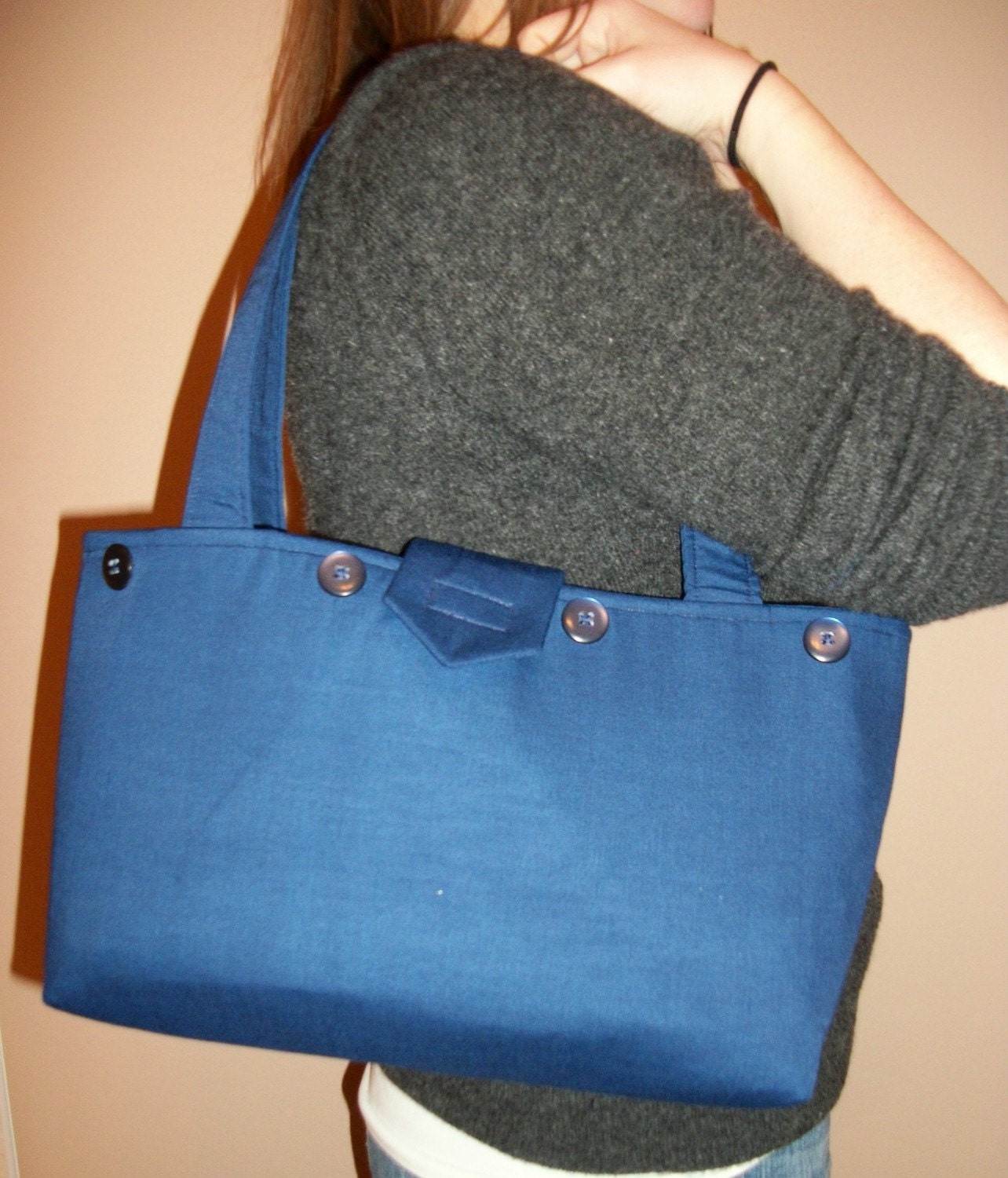 Navy Interchangeable Purse