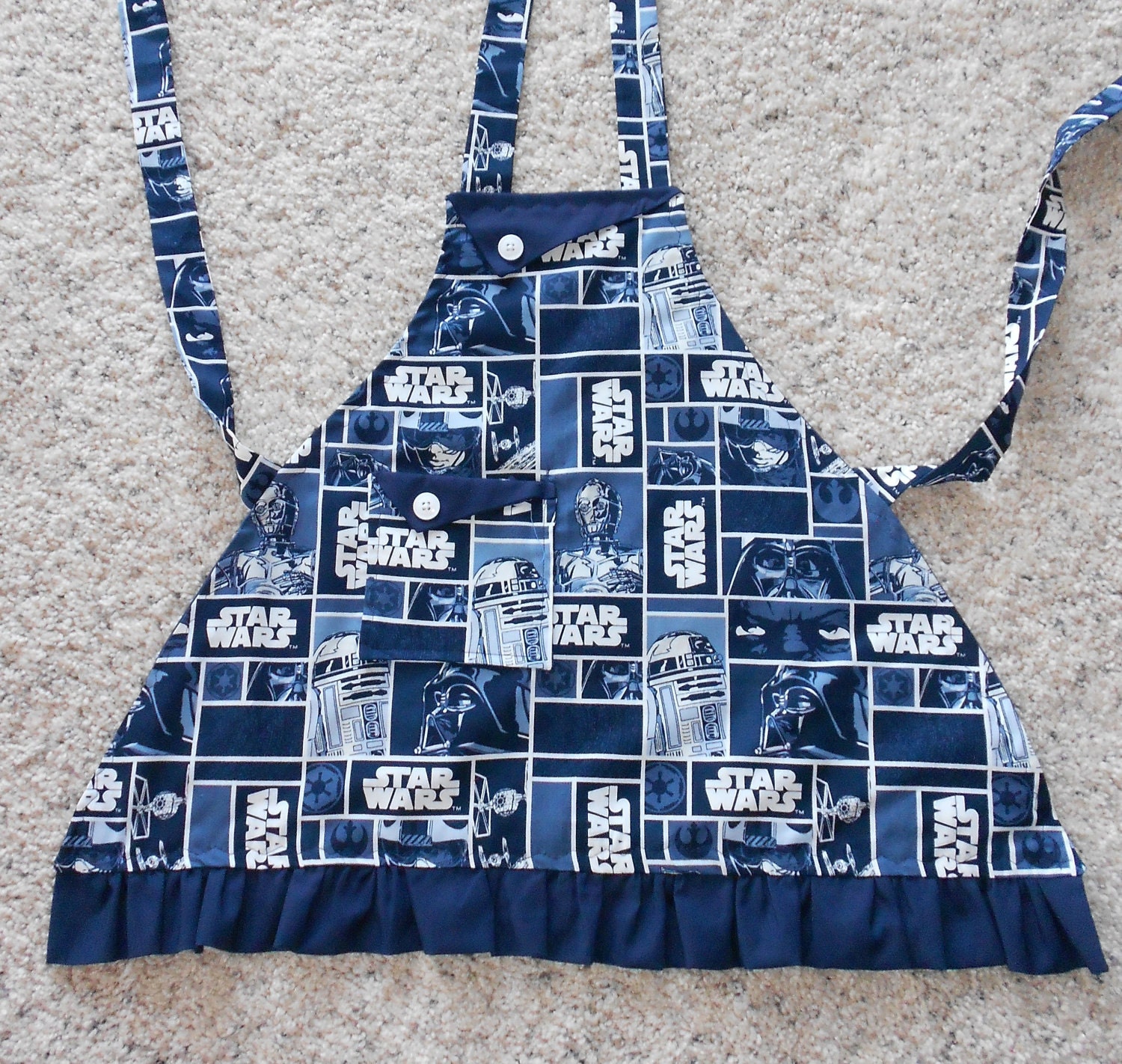 Star Wars Block Childs Apron