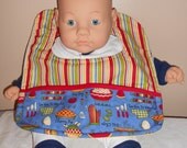 BBQ Stripes Baby Bib