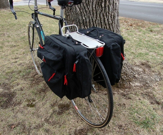 vintage bike panniers