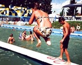 Swimming Pool in Victoria, Romania