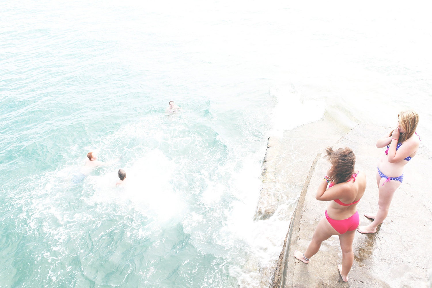 Brighton swimmers