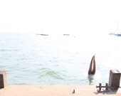 Boy diving in Leigh-on-Sea