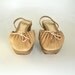 Vintage Giorgio Armani Nude Sandal Shoes