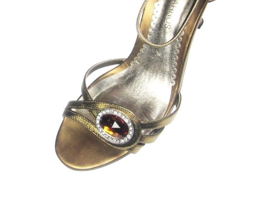 Magnetic Topaz Jeweled Ornamented Shoe Clips Pin Brooch by Hot Magnets