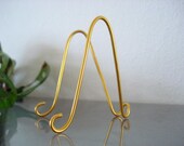 15 pk Large GOLD Mini  Easel Holder 5" x 7" Table Name Holders Photo Card Art Holder Place Card Business Card Promotion Display