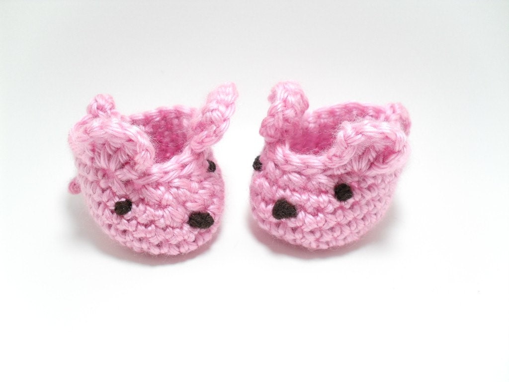 Pink Mouse Doll/Bear/Stuffy etc. Booties
