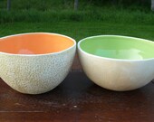 Melon Mix pair of bowls