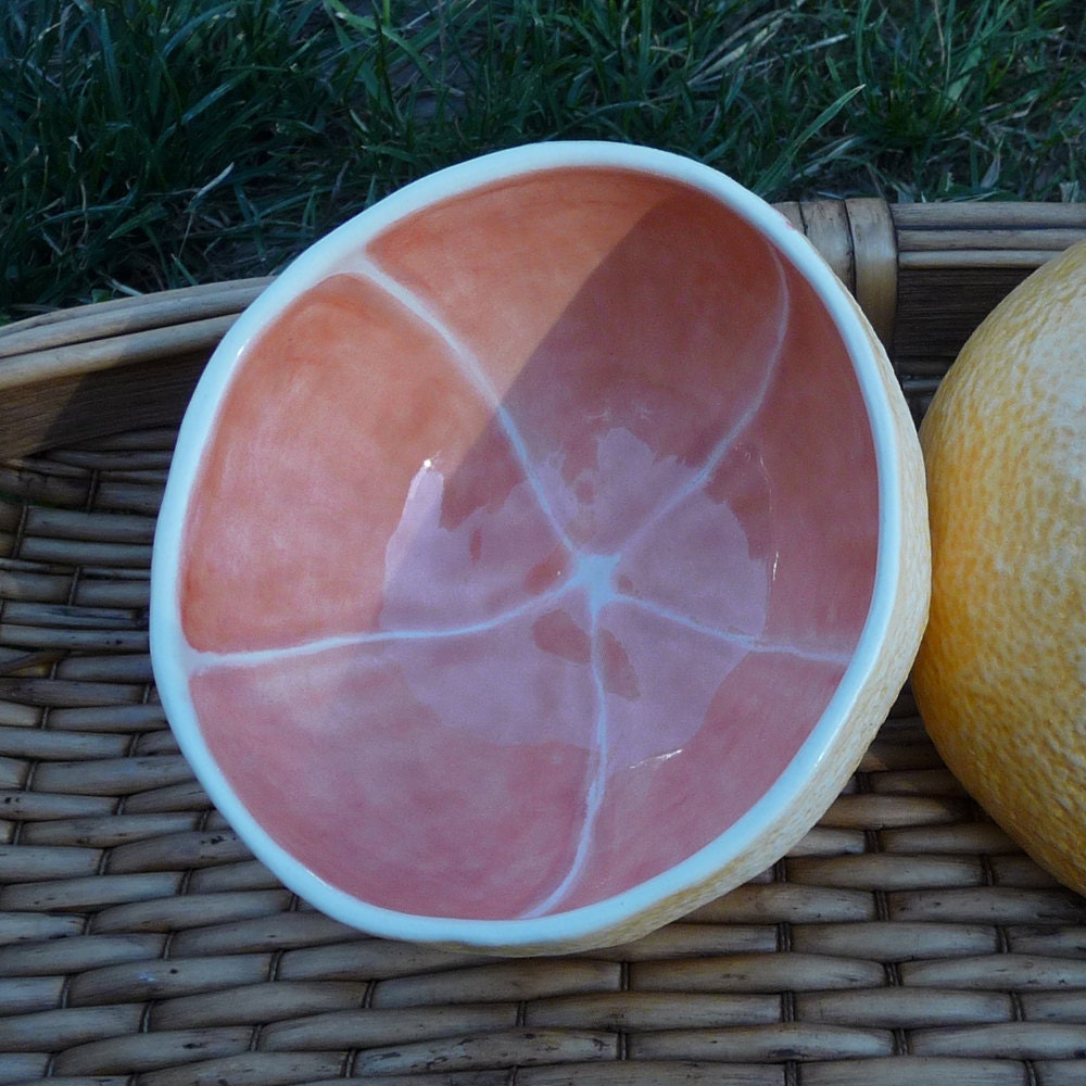 Pair of Grapefruit Bowls