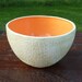 Tall Cantaloupe Bowl