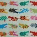 Cute Hippos Fabric Pink Red 2 Yards