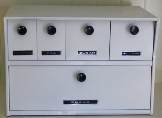 Vintage Krestline Speko Bread Box with by PeppermintNattyInc