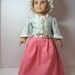 Laced Jacket, Petticoat, & Mob Cap