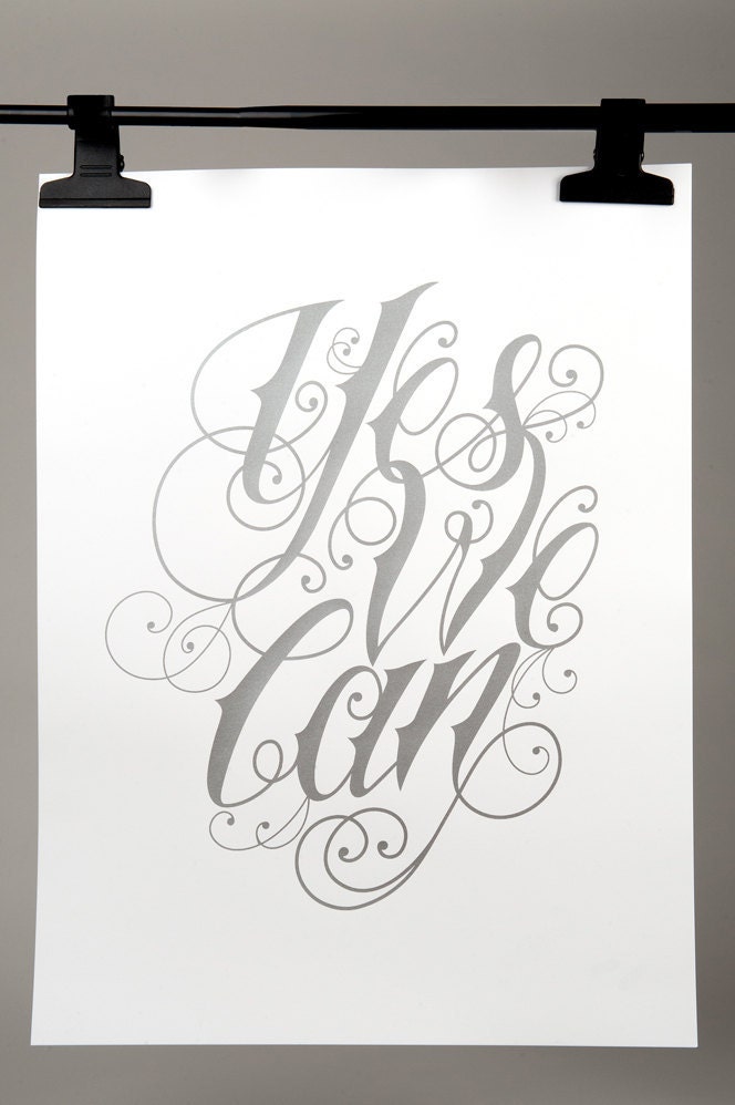 Yes We Can Poster