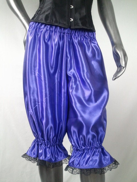 martin purple satin pants