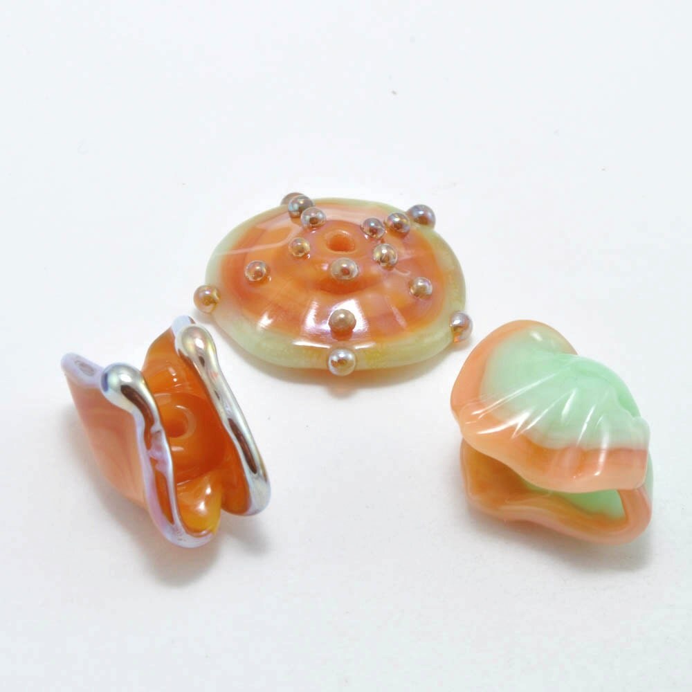 Watermelon Assorted : Loose Glass Beads (vr. 5)