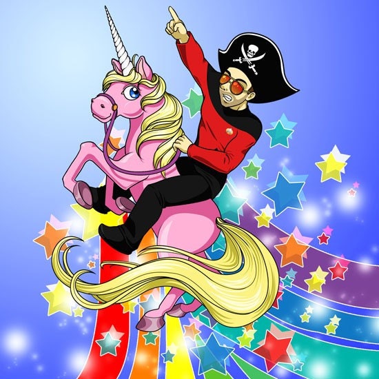 Pirate on Unicorn