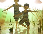Tranquil Morning - Two Sisters