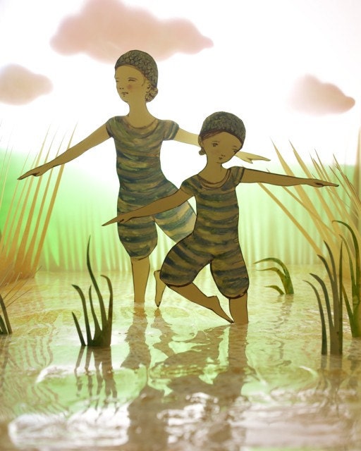 Tranquil Morning - Two Sisters