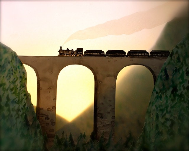 From the train window 16x20