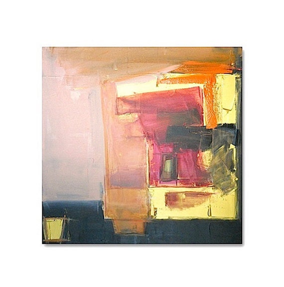 MARS limited edition contemporary art print - modern interior design - home wall decor - red black gold