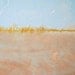 HARVEST original abstract modern painting - gallery fine art - contemporary interior design - ooak home wall decor - light blue brown