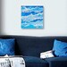 SiLVER LiNiNGS original abstract modern painting - gallery fine art original - contemporary interior design - ooak home wall decor