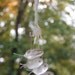 SALE 1800's Silver spoon fish wind chimes