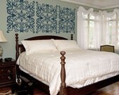 Intricate Scroll Work Panels - Vinyl Wall Decal Sticker Art