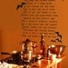 Vinyl Wall Decal Sticker Art - Boil Boil Toil and Trouble - Halloween Decoration