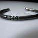 Industrial Silver Cuff Bracelet Ladies