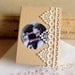 Elizabeth in pink - Real Rose quartz gem stone Earrings vintage and Elegant style