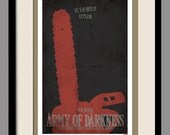 Army of Darkness - Retro Movie Poster 11x17 Print