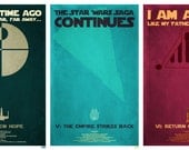 Star Wars - 11x17 Movie Poster Set