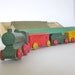 Vintage Strombecker Wooden Train Set American Fast Freight