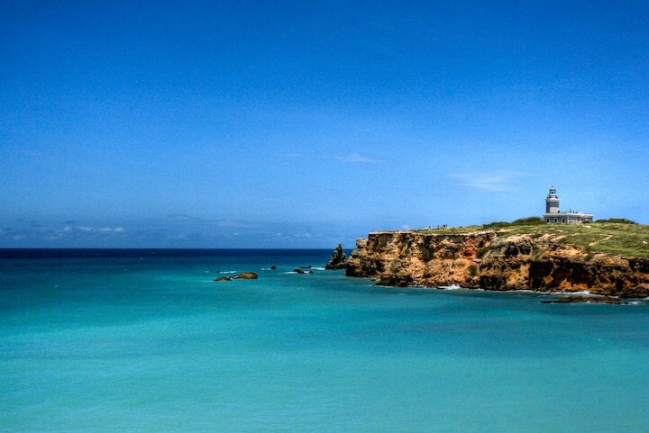 Lighthouse Turquoise Beach Ocean 4x6 Fine Art Photography Print Home Decor, Wall Decor, Wall Art