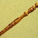 Bocote Wood Hair Stick, Hair Pin - 6" Length - Handmade Hairpin by Joshua Andra - or long shawl pin