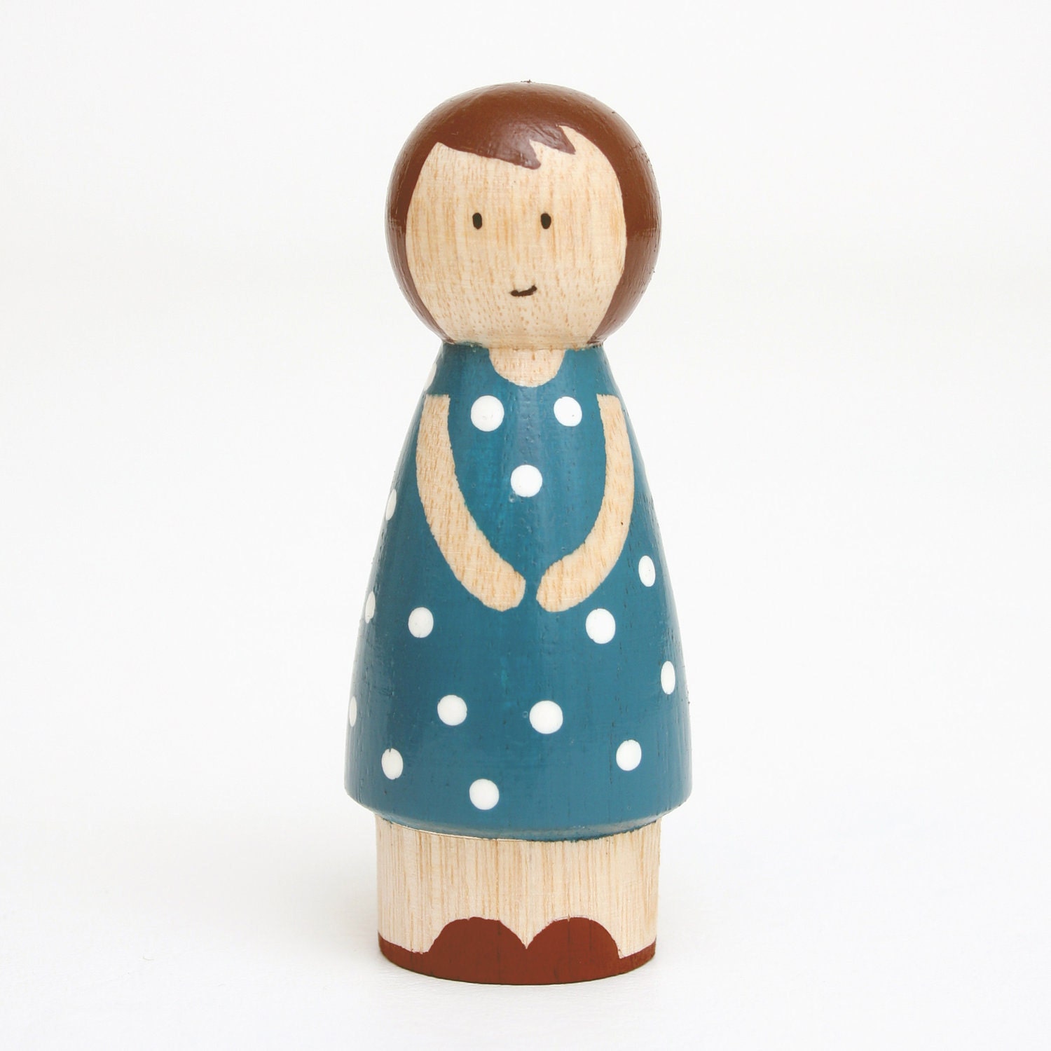 wooden painted dolls