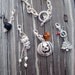Silver Charm Bracelet Changeable Charms B-22